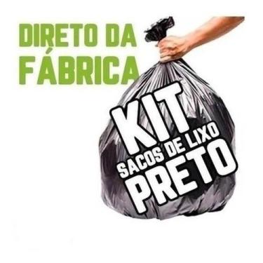Imagem de Kit Saco De Lixo 20 + 40 Lts Reforçado Preto - HIGIPACK