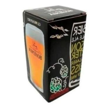 Imagem de Copo P/ Cerv. Cervejaria Bohemia 340ml - Kit Com 04 Unidades, Transpar
