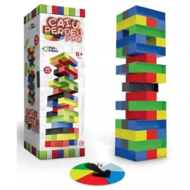 Imagem de Jogo Caiu Perdeu Pro Plastico 45Pcs 790694 Pais E Filhos - PAIS & FILH