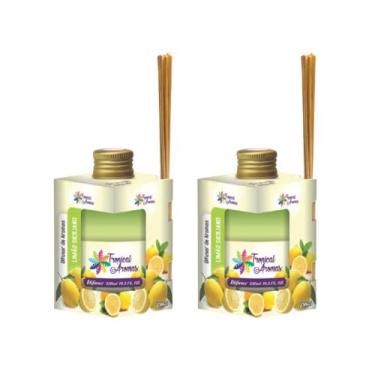 Imagem de 2 Unid Difusor e Aromatizador de Ambiente com Varetas Varias Fragrânci