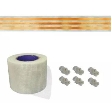 Imagem de Kit Fita Elétrica 3 Pistas - 3 Metros Eletrofita 15a Adesiva