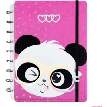Imagem de Caderno Inteligente, Médio, 255 X 190 mm, Luluca Pandalu Glow, 80 folhas, Caderno Inteligente