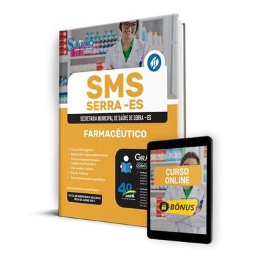 Imagem de Apostila SMS Serra - ES 2024 - Farmacêutico - Editora Solução