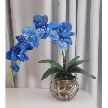 Imagem de Arranjo De Orquídea Flores Artificial - 2001 - La Caza Store