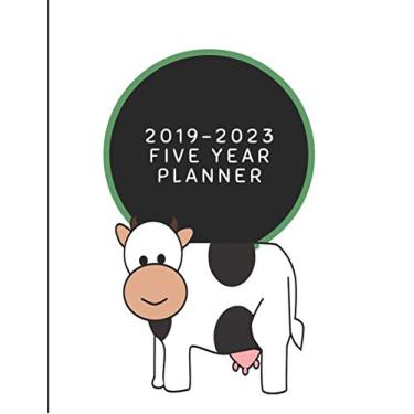 Imagem de 2019-2023 Five Year Planner: Cow Themed Weekly Diary