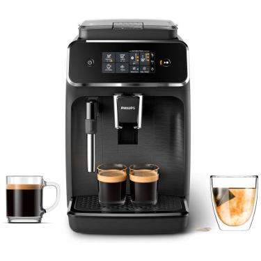 Imagem de Máquina de Café Expresso com Painel Digital e Bocal de Leite, 110V, Philips EP222014, Preta