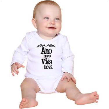 Imagem de Body intantil Ano novo vida nova - Alearts, GG