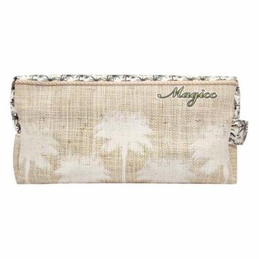 Imagem de Necessaire Tropical Feminina Coqueiros Palha, Magicc