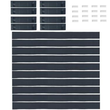 Imagem de Pilika Correias Hoverkart para Hoveboard Go Kart adequadas para scooter elétrico autobalanceado Go Kart, 10 peças de 21,2 polegadas