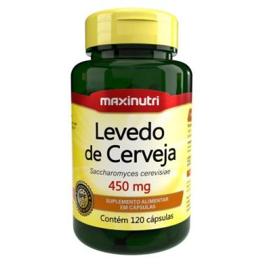 Imagem de Levedo de Cerveja 450mg Maxinutri 120 Capsulas