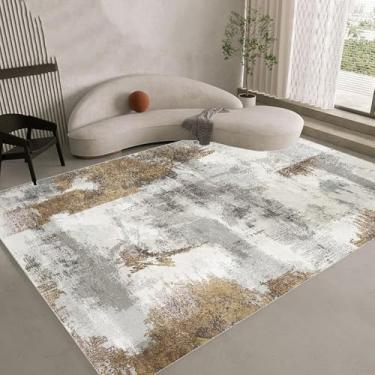 Imagem de Tapete nórdico para sala de estar, respingos de tinta, abstrato, tapete grande para decoração de quarto, tapetes para casa, capacho de entrada lavável, tapete de banho, sem fiapos, 13,200 x 300 cm