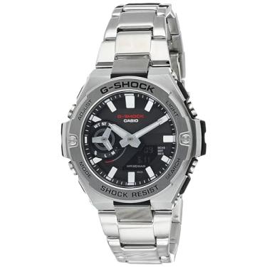 Imagem de Relógio CASIO G-SHOCK solar anadigi masculino GST-B500D-1ADR