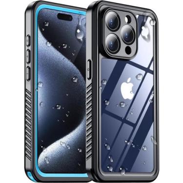 Imagem de Capa à Prova d'Água Red2Fire 2024 para iPhone 15 Pro Max 6.7"