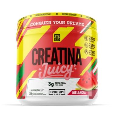 Imagem de Iridum Labs Creatina Juicy 210g Monohidratada - Melancia - Energia Resistência Força - 60 Doses