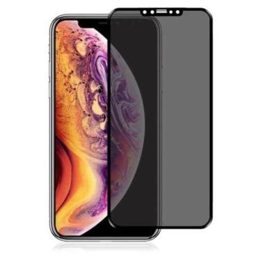 Imagem de Película Anti Espião De Cerâmica Fosca Privacidade 9D Para Iphone 11 P