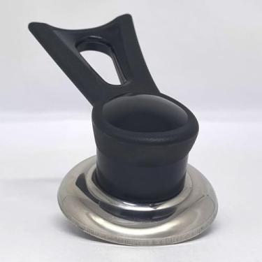 Imagem de Alça Puxador Pegador para Recuperação de Tampa de Panela (Preto)