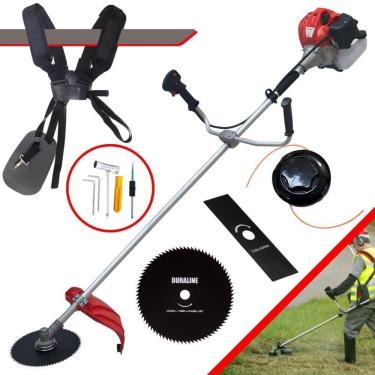 Imagem de Máquina De Cortar Grama 43CC Anmax CG430P + Faca 80 Dentes