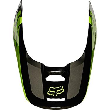Imagem de Fox Racing Viseira de capacete masculino V1, amarelo Flo - REVN,GG/2XL