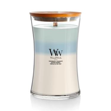 Imagem de WoodWick Vela de ampulheta grande, trilogia Oceanic, 640 g