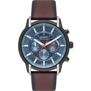 Imagem de Relógio Orient Masculino Cronografo Couro Mtscc048 A1nx