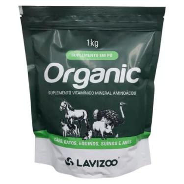 Imagem de Organic Lavizoo 1kg – Suplemento Proteico, Aminoácidos, Vitaminas, Pró e Parabióticos para Cães, Gatos e Cavalos