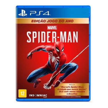 Imagem de Jogo Marvels Spider-Man GOTY Edition para PS4 Insomn - Insomniac, PS4