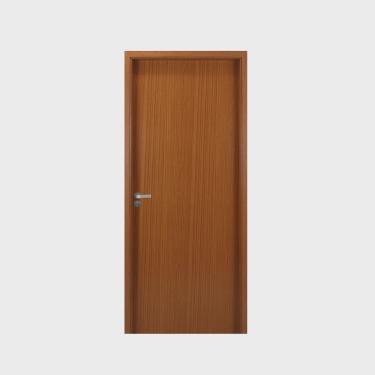 Imagem de Kit Porta de Madeira Lisa 215x94cm com Batente de mdf Ultra 16cm Melamínico mgm
