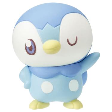 Imagem de Doll Pokémon Pokepiece Balloon Piplup 4 cm Takara Tomy