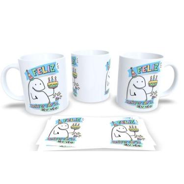 Imagem de Caneca Flork Memes  Presente Perfeito para Amigos - Estampa Sublimada,