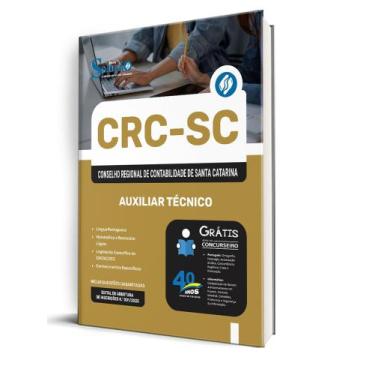 Imagem de Apostila CRC-SC  - Auxiliar Técnico - Editora Solução