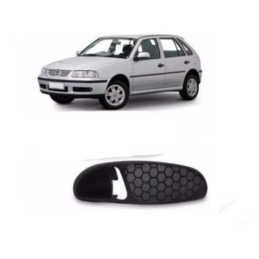 Imagem de Moldura Acabamento Maçaneta Gol Parati Sav G3 Preta Esquerda - 5259374