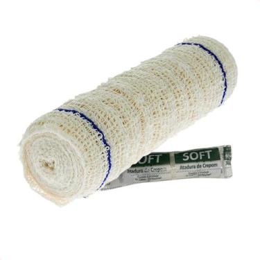 Imagem de Kit com 60 Ataduras Crepom Soft 25cm x 1,80mt 13 Fios Erimax