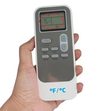 Imagem de Substituição para controle remoto de ar condicionado portátil LG modelo LP0817WSR LP1017WSR