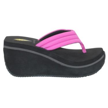 Imagem de VOLATILE Sandália feminina Zoe Wedge Slip on, Orquídea, 38