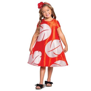 Imagem de Lilo Costume for Kids, Official Kids Lilo and Stitch Costume Dress and Headband, Toddler Large (4-6x)