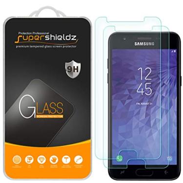 Imagem de Pacote com 2) Supershieldz para Samsung Galaxy J3 V J3V (3ª geração) e Galaxy J3 (3ª geração) (Verizon) Película de vidro temperado antiarranhões, sem bolhas