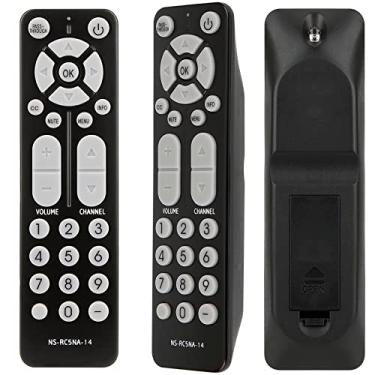 Imagem de Controle remoto de substituição NS-RC5NA-14 NSRC5NA14 para conversor de TV analógico digital Insignia NS-DXA2 NSDXA2 RTNSRC5NA14