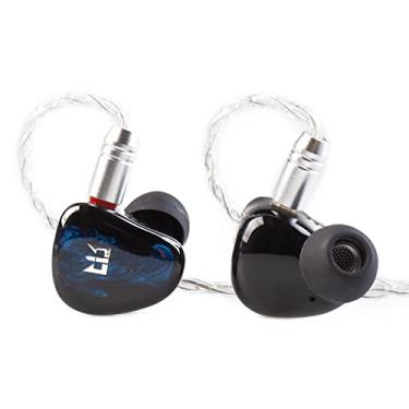 Imagem de Kinboofi Fone de ouvido HiFi Music Wried, fones de ouvido TRI Star River in Ear Monitor, quatro modos de afinação IEM Headphone, Dual Flagship Dynamic Drivers Fones de ouvido esportivos profissionais