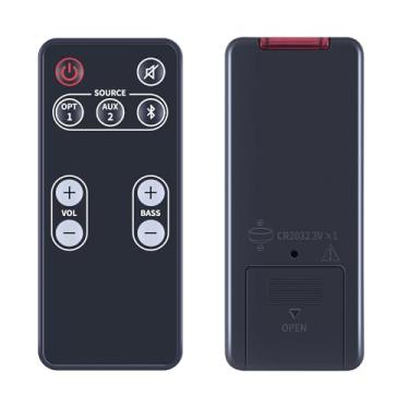 Imagem de Controle remoto de substituição compatível com sistema de alto-falante Polk Audio Video Soundbar FR1 DSB1 D581 RE95201 E9520-1 Sound Bar Controlador remoto