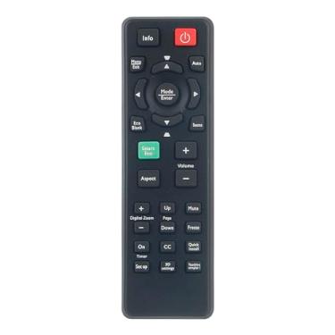 Imagem de ALLIMITY Controle remoto de substituição RCX011 RC02 compatível com projetor inteligente BenQ Home Cinema DLP MS517 MW519 MS517F MX720 MS616ST MW821ST MX703