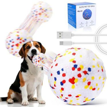 Imagem de Brinquedos interativos para cães Mity rain E-TPU Bouncy Ball White