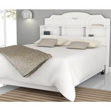Imagem de Cabeceira Casal Estrela 1,40 Branco - Vitamov 0410510