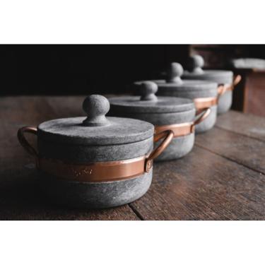 Imagem de Jogo Com 3 Panelas De Pedra Sabão + Brinde