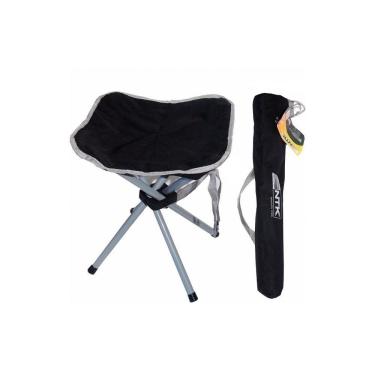 Imagem de Banqueta Dobrável De Camping Stool Preta - Nautika
