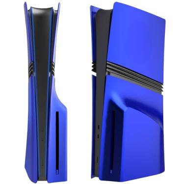 Imagem de IMOFEE Capas De Proteção Pro Disc Edition Para O Novo Console Ps5, Painéis Compatíveis Com Acessórios Do Playstation 5, Placa Frontal Substituição Protetora (Azul)