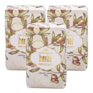 Imagem de KIT 3 Sabonetes em Barra Karité Madressenza 180g