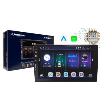 Imagem de Central Multimidia Android 9 Pol OctaCore 2.5Ghz 4/64GB Carplay - Roadstar 920BR