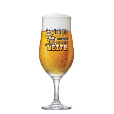 Imagem de Taça de Vidro de Cerveja Berlin Nunca Fiz Amigos 330ml