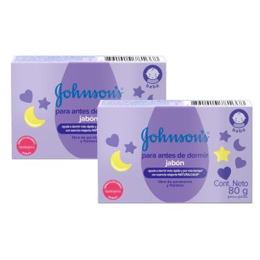 Imagem de Kit com 2 Sabonetes Barra Hora do Sono Johnson's Baby 80g