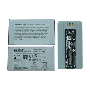 Imagem de PULADU Bateria de íon de lítio recarregável Stryker Bone Drill 7,4V 39Wh Original 0408-660-000 – Bateria de alto desempenho